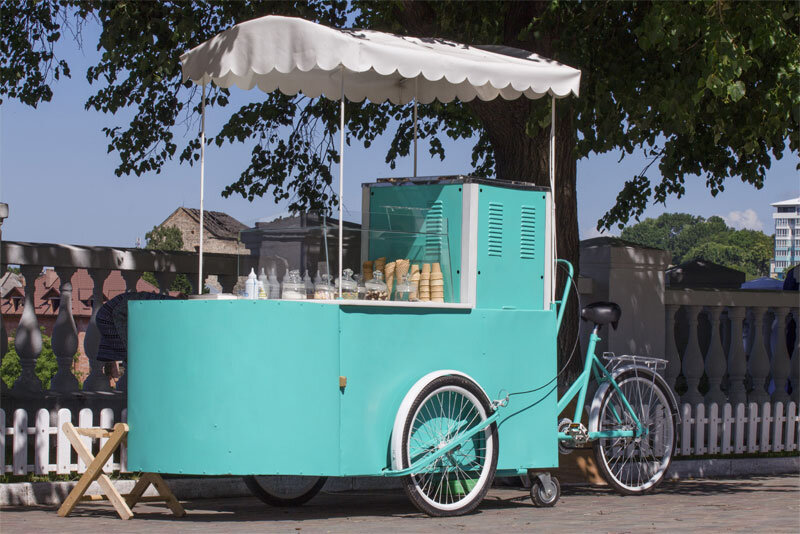 Ice Cream Bicycle Cart